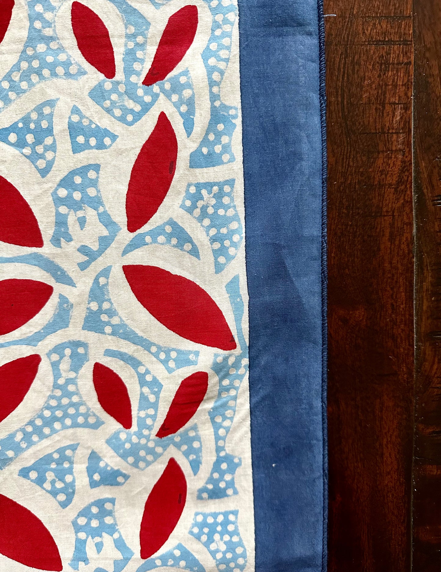 Delta Blue Table Runner