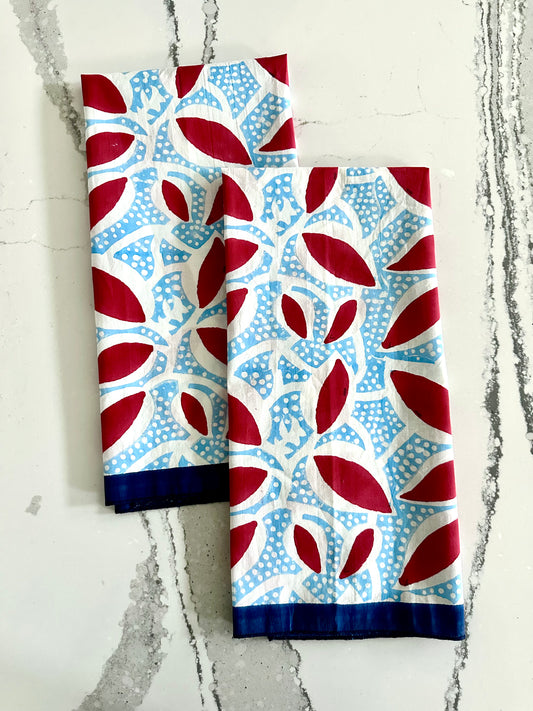 Delta Blue Tea Towels (2)