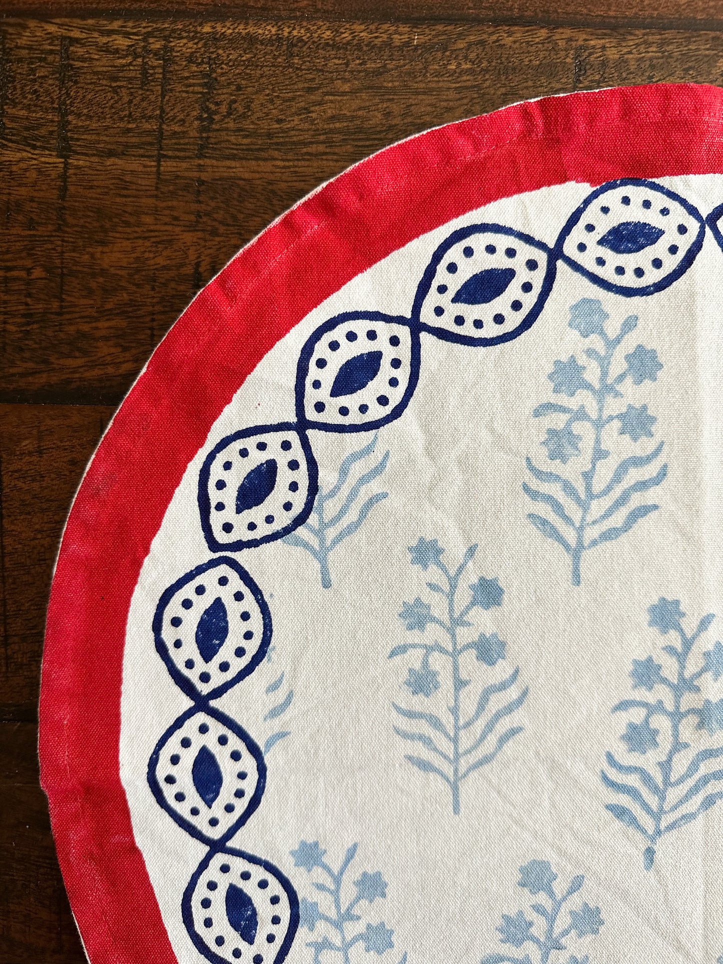 Oxford Red Placemats (4)