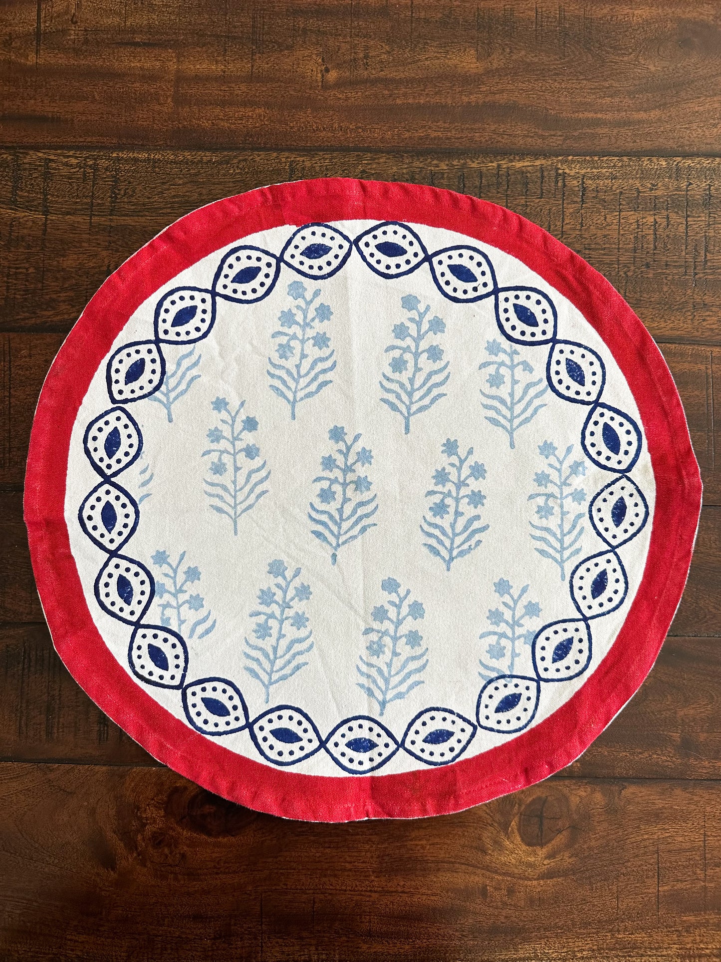 Oxford Red Placemats (4)