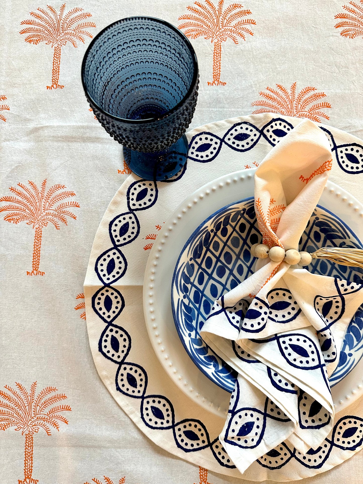 Sunset Palms Tablecloth