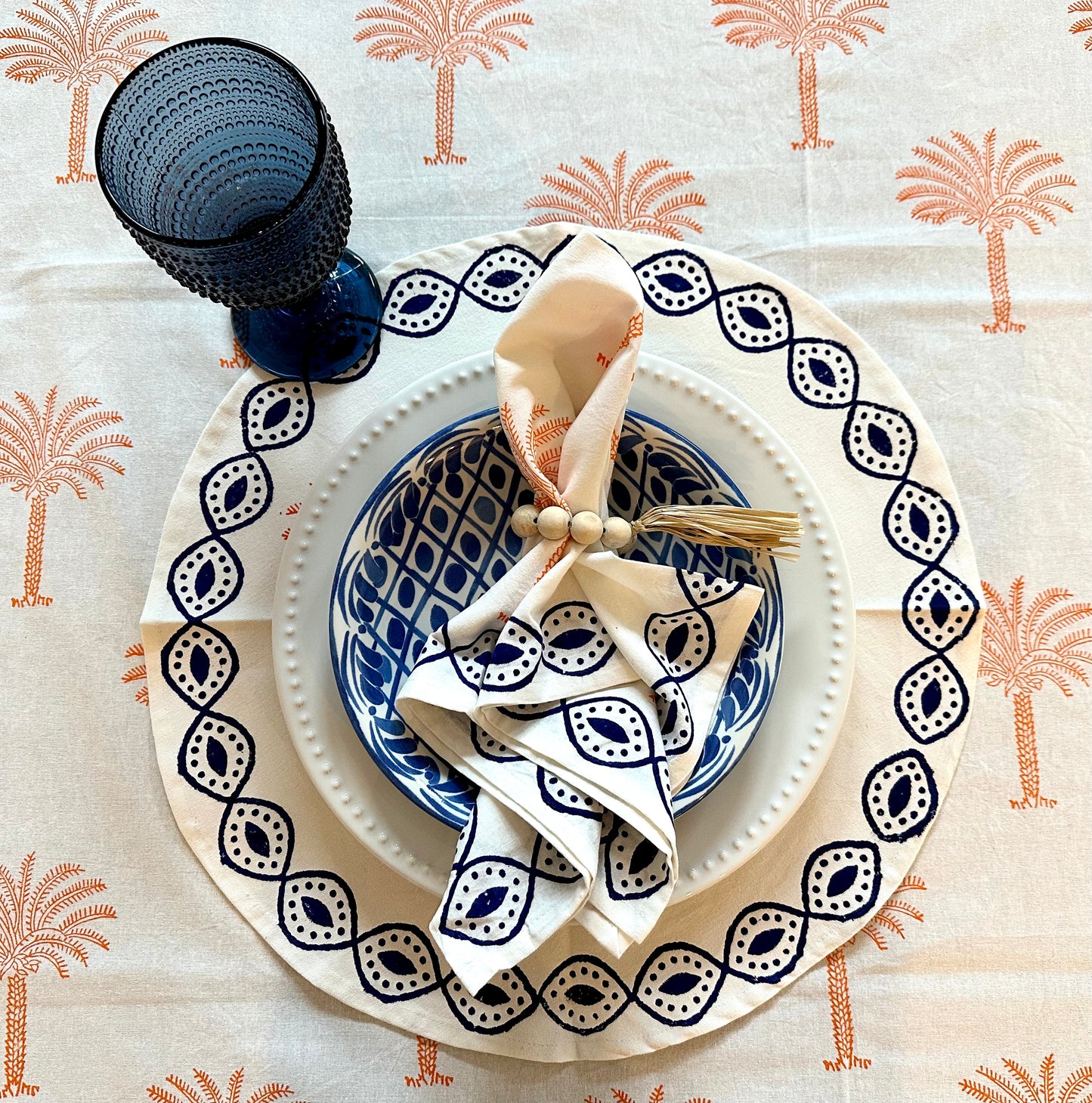 Sunset Palms Tablecloth