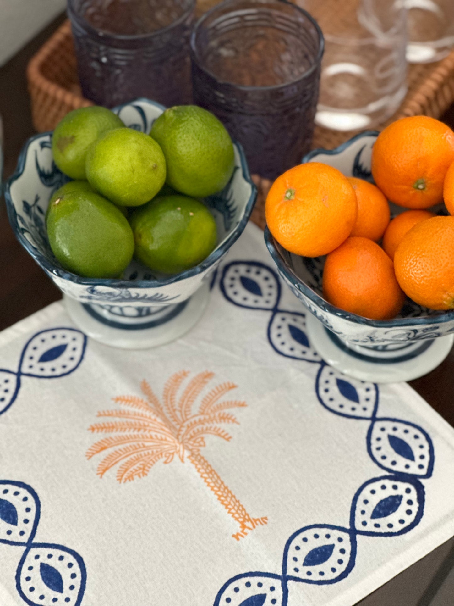 Sunset Palms Cocktail Napkins