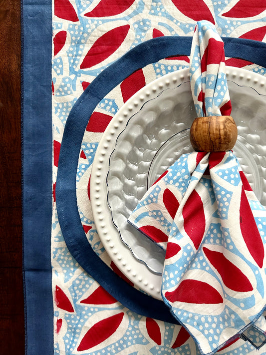 Delta Blue Table Runner